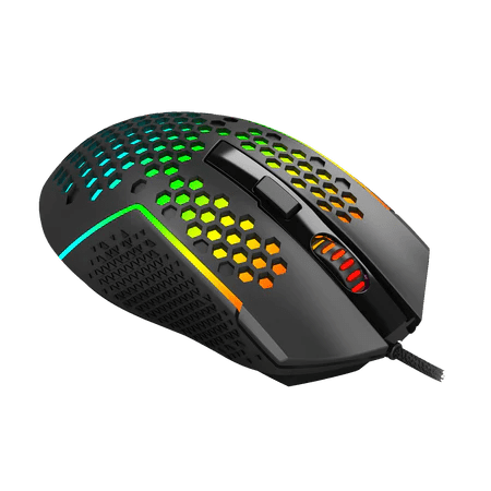 Redragon M987-K Reaping Light Weight Honeycomb Gaming Mouse RGB BACKLIT Wired 6 Buttons Programmable For Windows Redragon M987-K Reaping Light Weight Honeycomb Gaming Mouse RGB BACKLIT Wired 6 Buttons Programmable For Windows